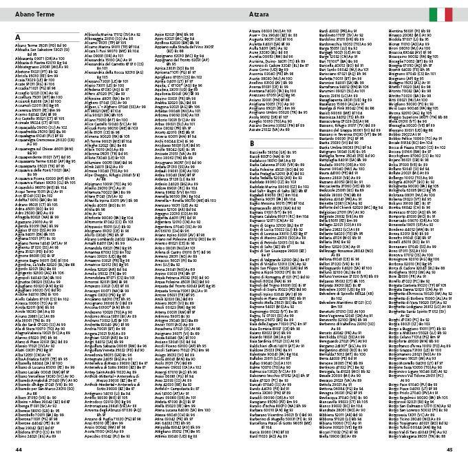 Beispielinhalt (Bild) ADAC Länderkarte Italien 1:650.000