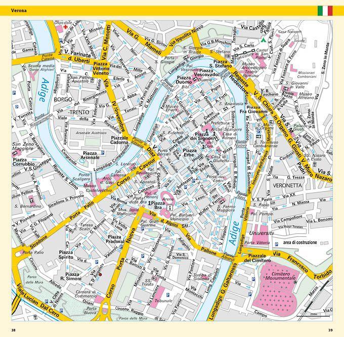 Beispielinhalt (Bild) ADAC Länderkarte Italien 1:650.000