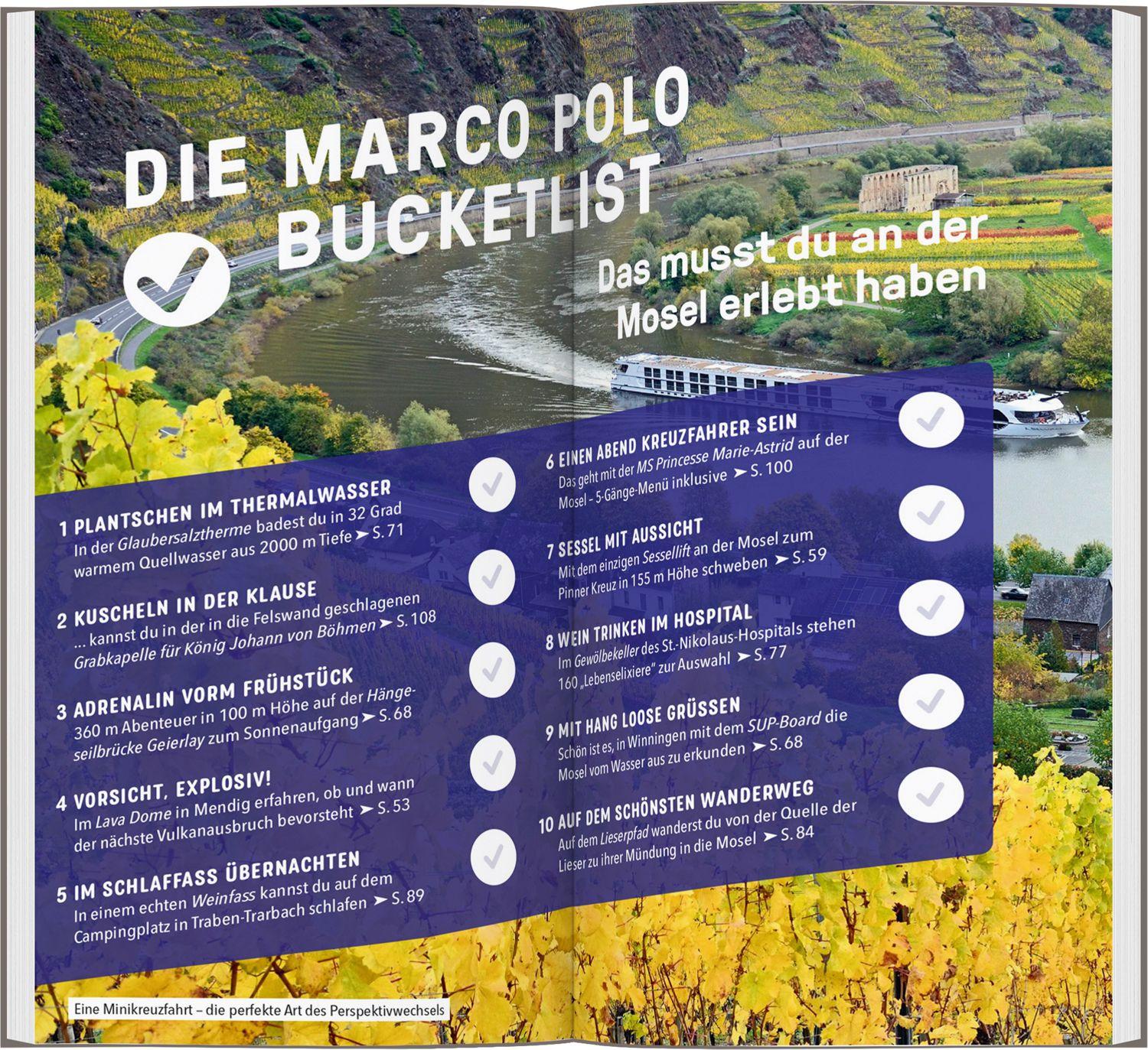 Beispielinhalt (Bild) MARCO POLO Reiseführer Mosel