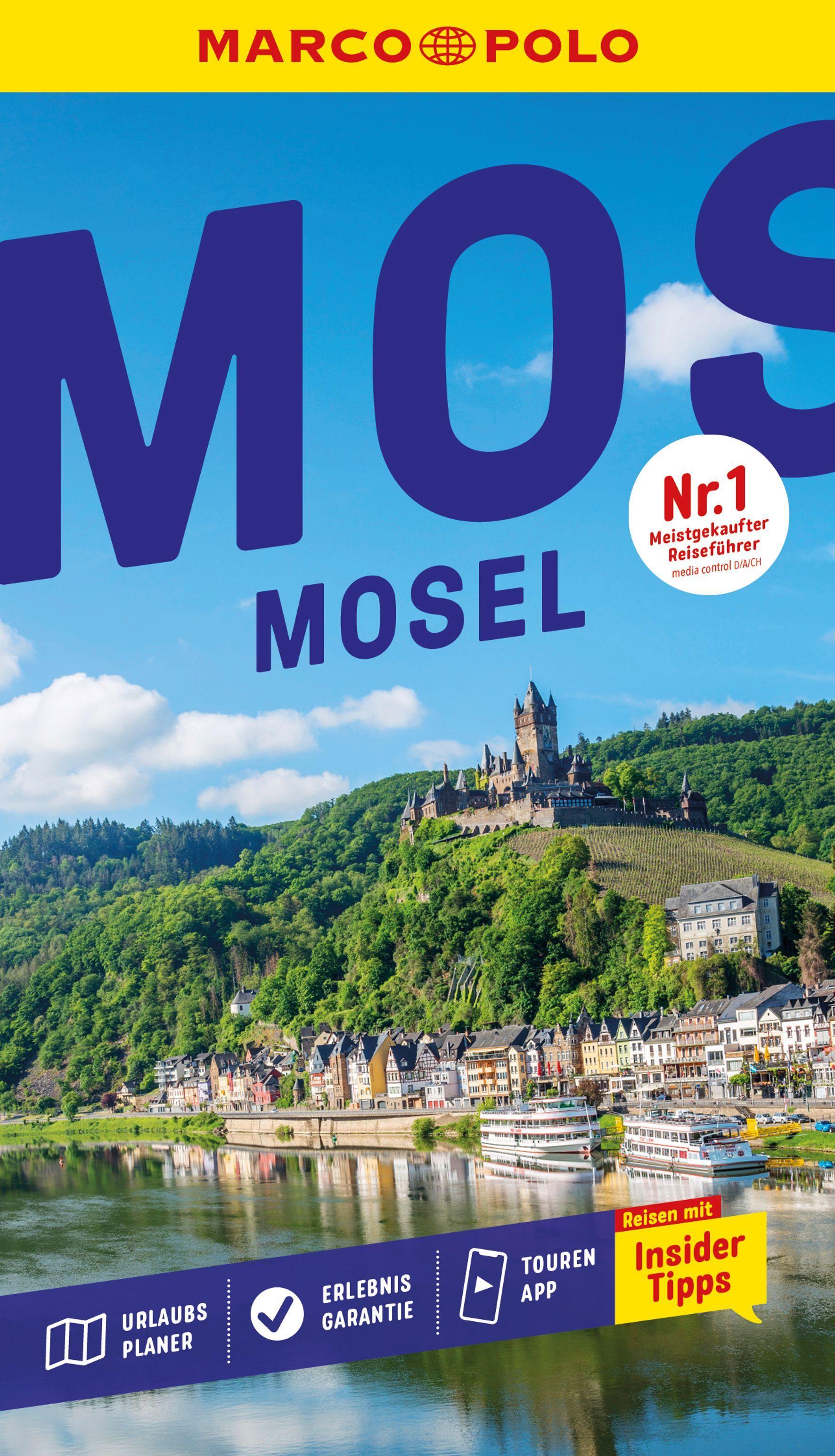 Vorderes Coverbild MARCO POLO Reiseführer Mosel