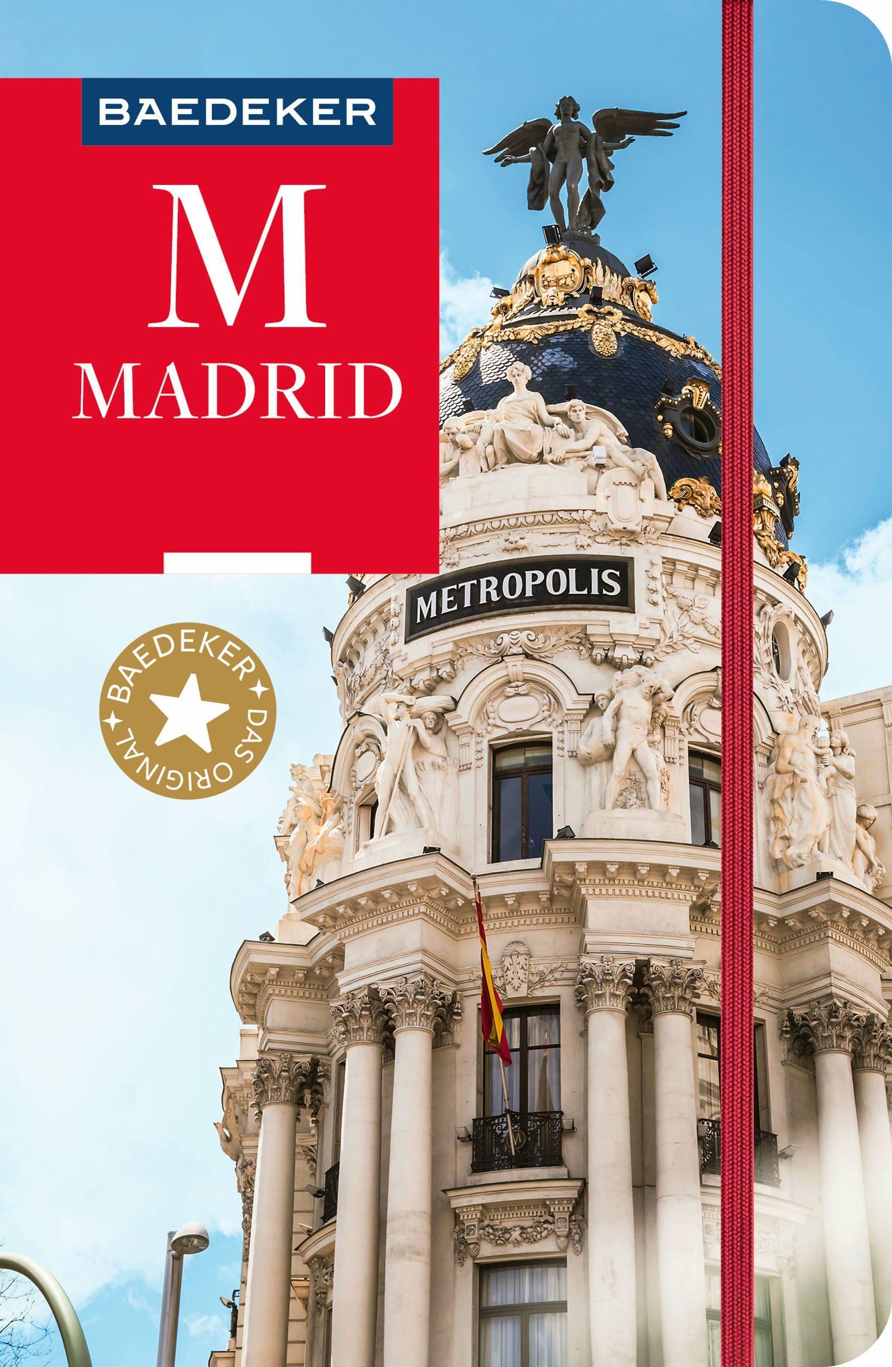 Vorderes Coverbild Baedeker Reiseführer Madrid