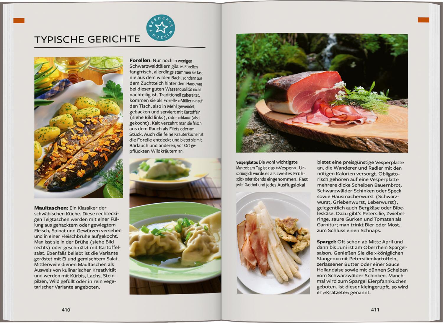 Beispielinhalt (Bild) Baedeker Reiseführer Schwarzwald