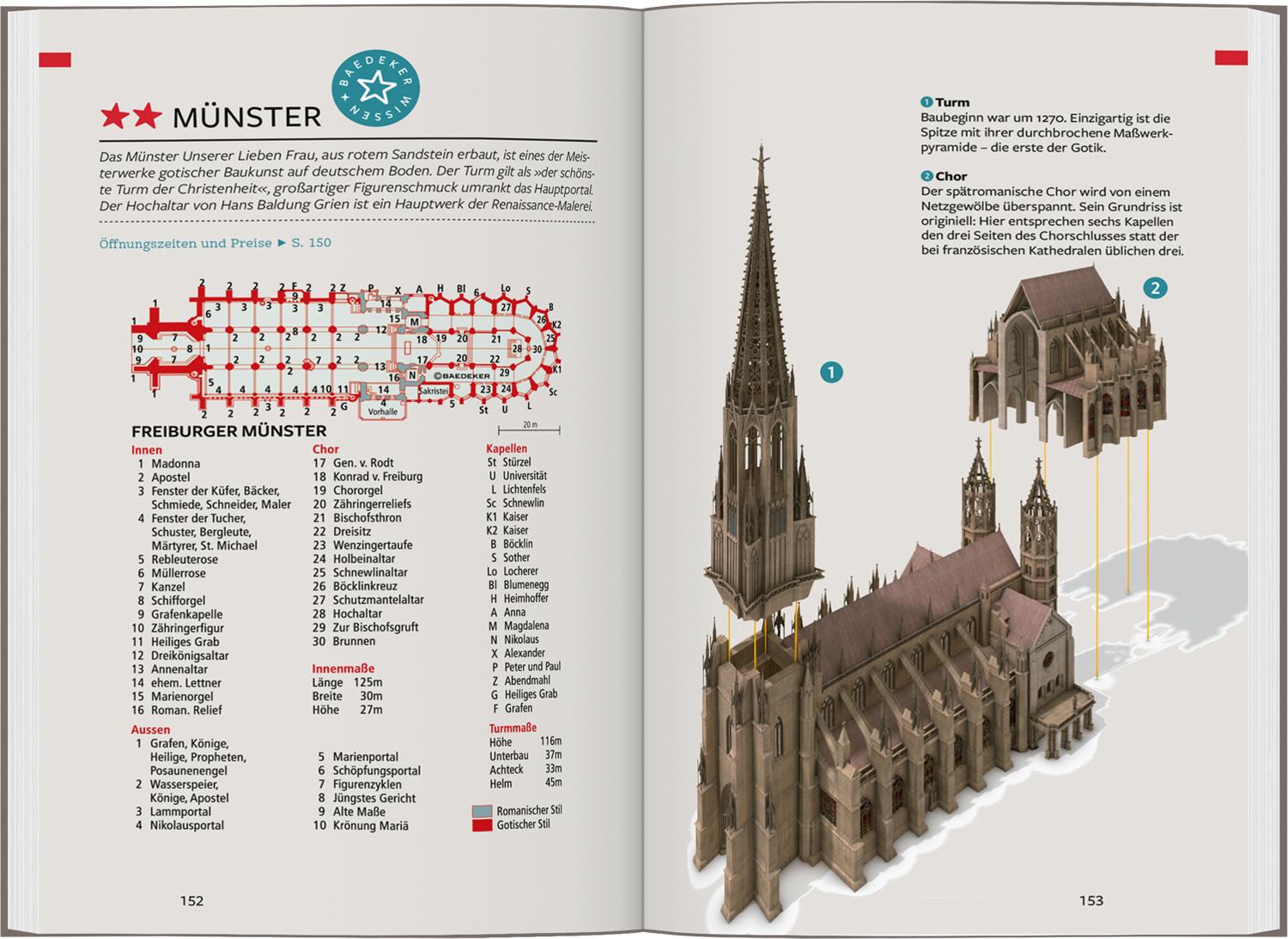 Beispielinhalt (Bild) Baedeker Reiseführer Schwarzwald