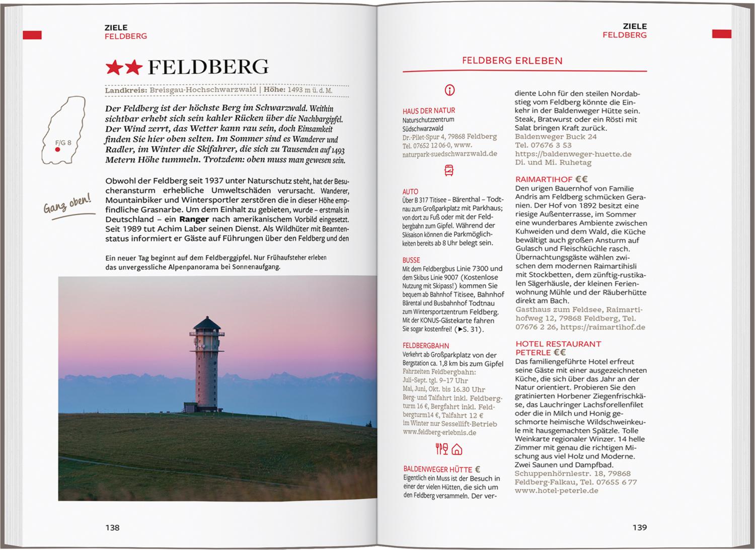 Beispielinhalt (Bild) Baedeker Reiseführer Schwarzwald