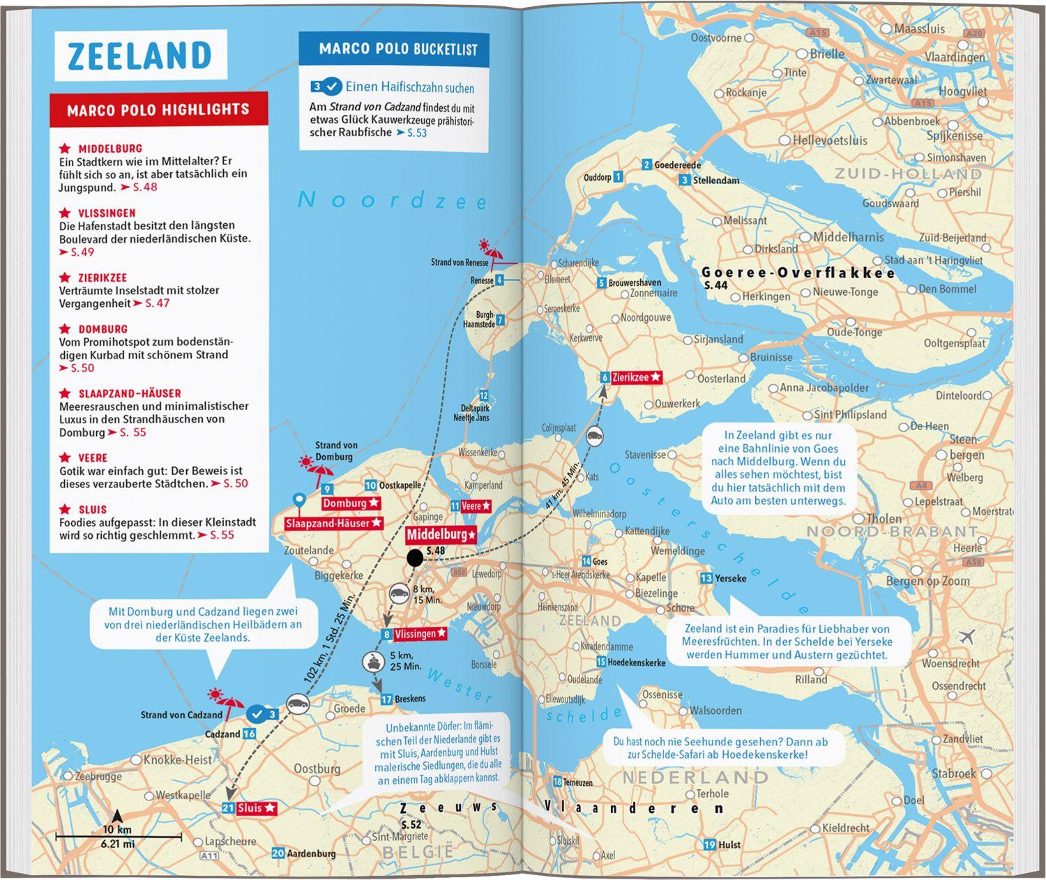 Beispielinhalt (Bild) MARCO POLO Reiseführer Niederländische Küste