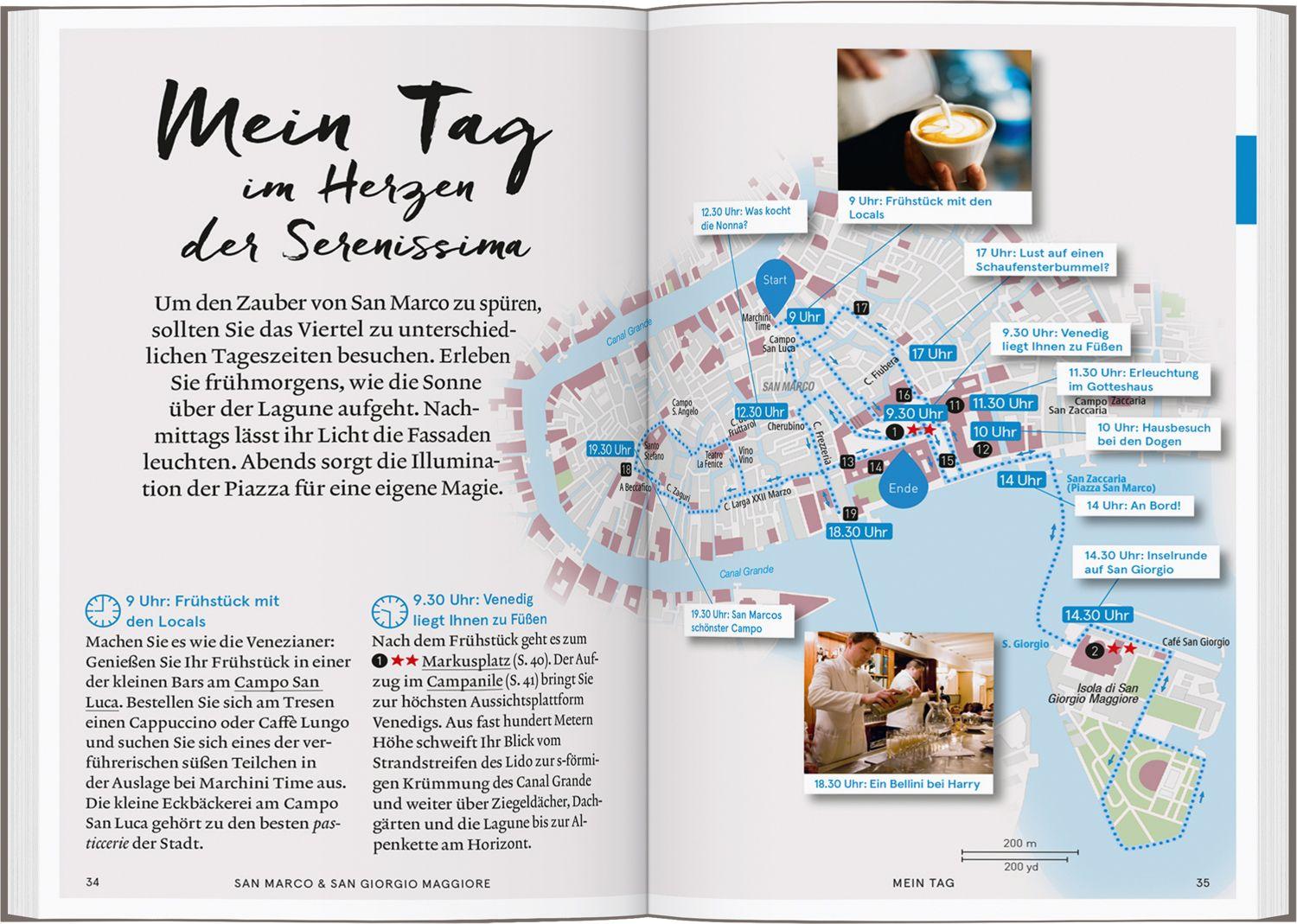 Beispielinhalt (Bild) Baedeker SMART Reiseführer Venedig