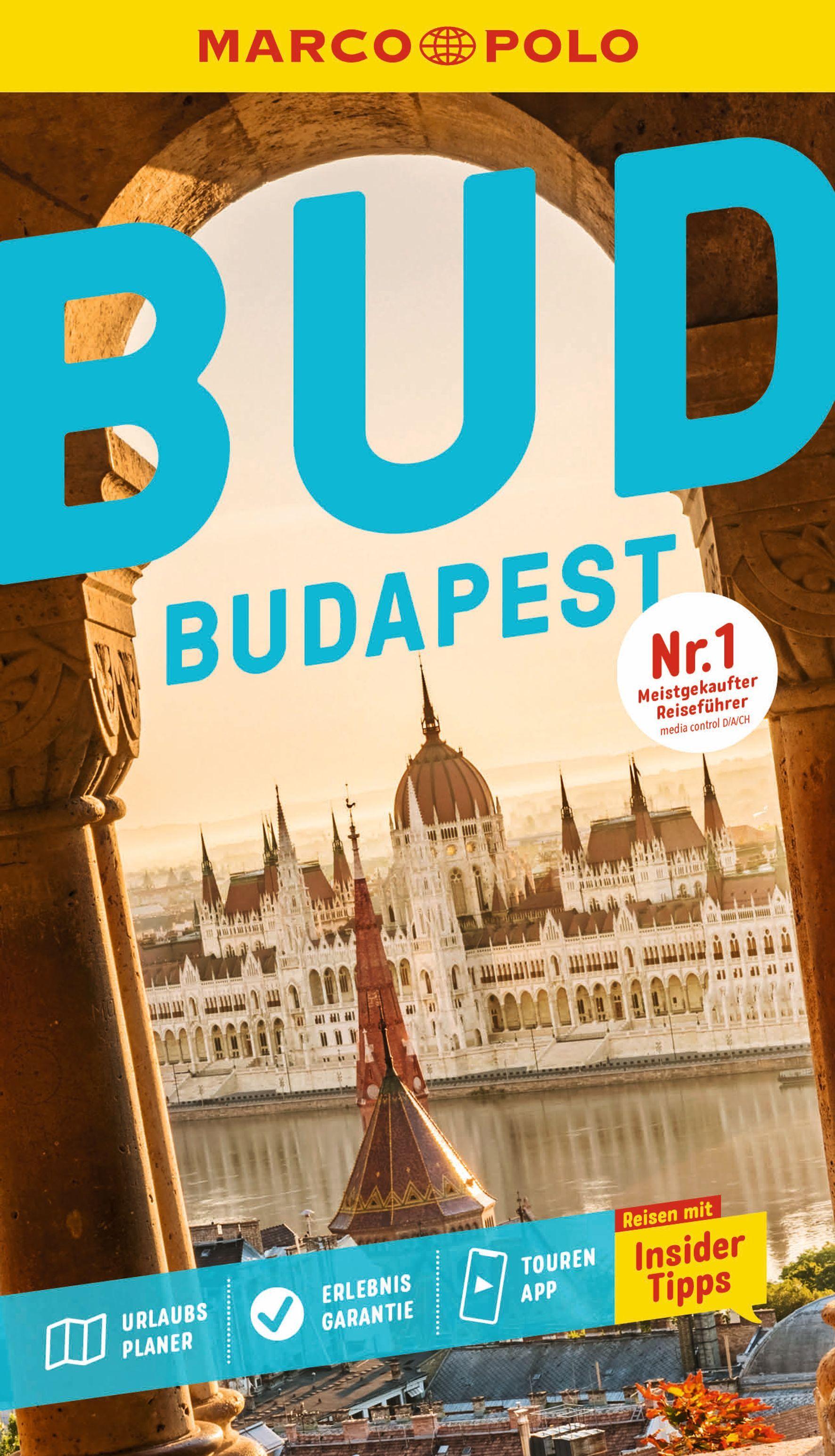 Vorderes Coverbild MARCO POLO Reiseführer Budapest