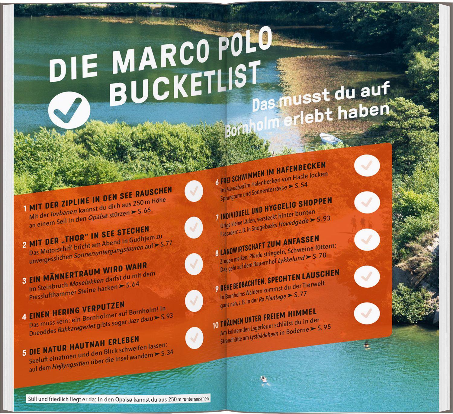 Beispielinhalt (Bild) MARCO POLO Reiseführer Bornholm