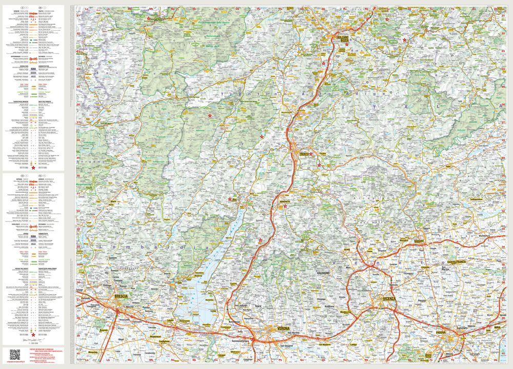 Beispielinhalt (Bild) MARCO POLO Reisekarte Italien 03 Südtirol, Trentino, Gardasee 1:200.000
