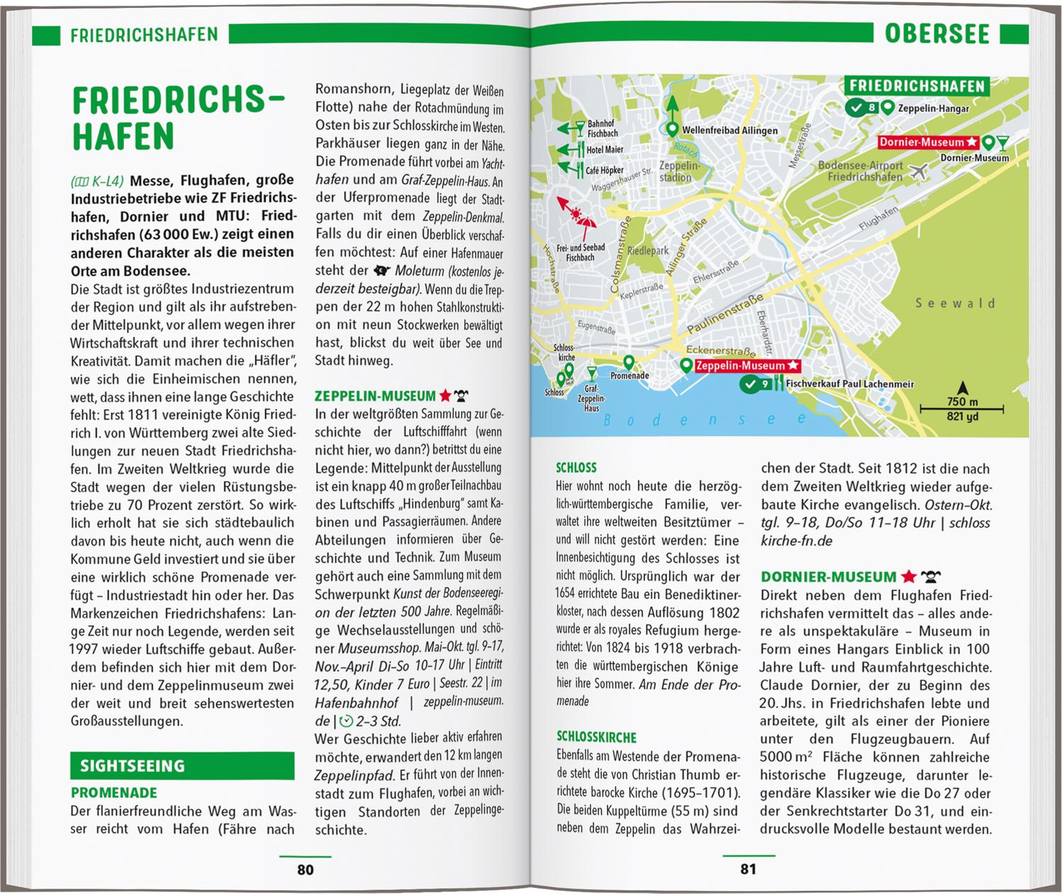 Beispielinhalt (Bild) MARCO POLO Reiseführer Bodensee