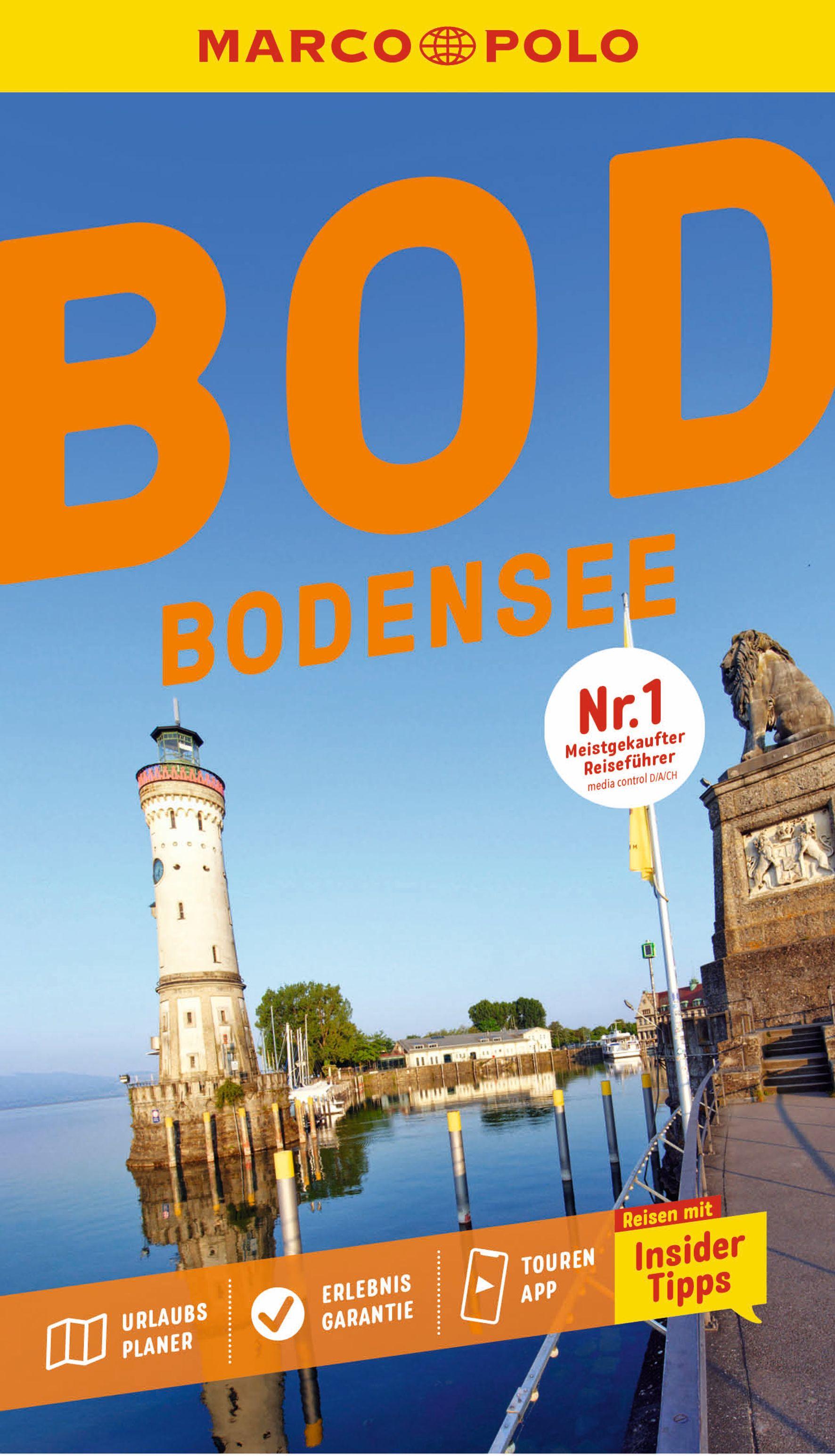 Vorderes Coverbild MARCO POLO Reiseführer Bodensee
