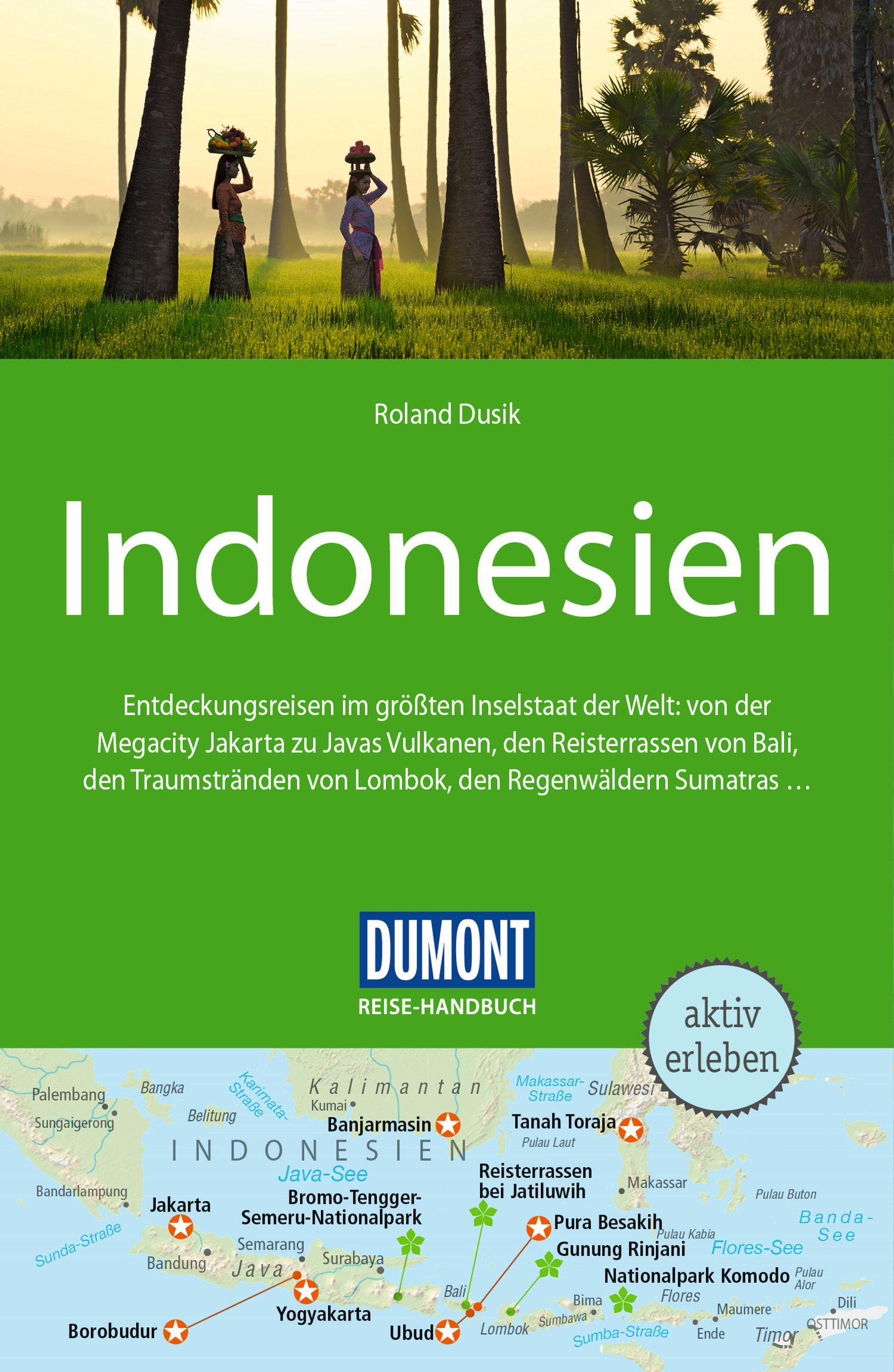 Vorderes Coverbild DUMONT Reise-Handbuch Reiseführer Indonesien