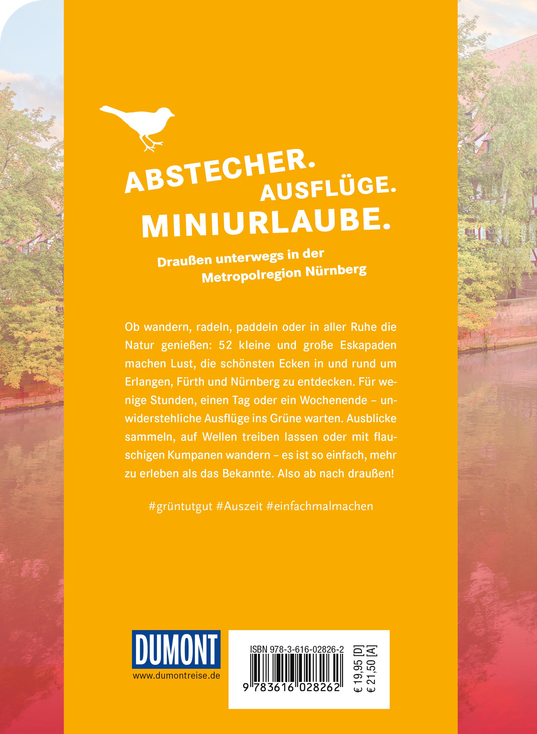 Rückseitencover 52 kleine & große Eskapaden Nürnberg, Fürth und Erlangen