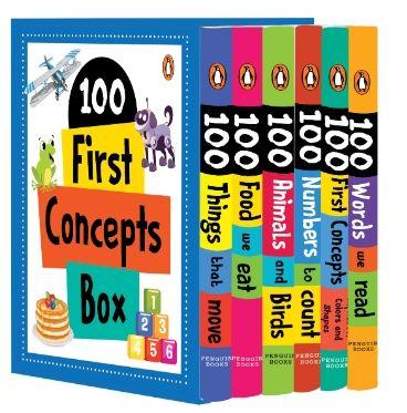 Vorderes Coverbild My First 100 Concept Board Book (6 Books Boxset)