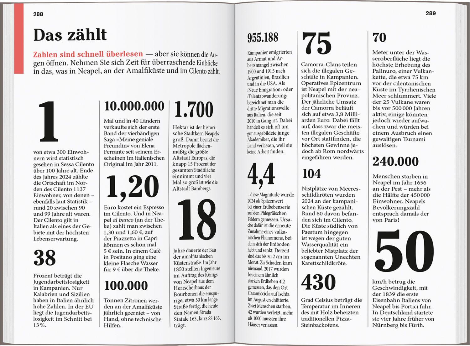 Beispielinhalt (Bild) DUMONT Reise-Taschenbuch Reiseführer Neapel, Amalfiküste, Cilento