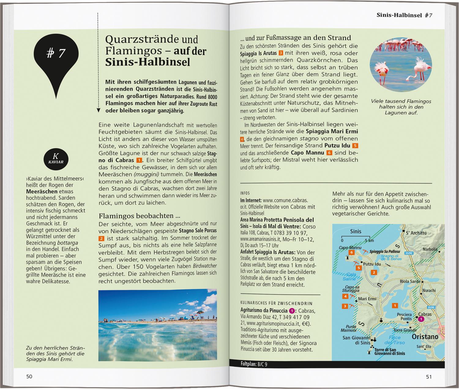 Beispielinhalt (Bild) DUMONT direkt Reiseführer Sardinien