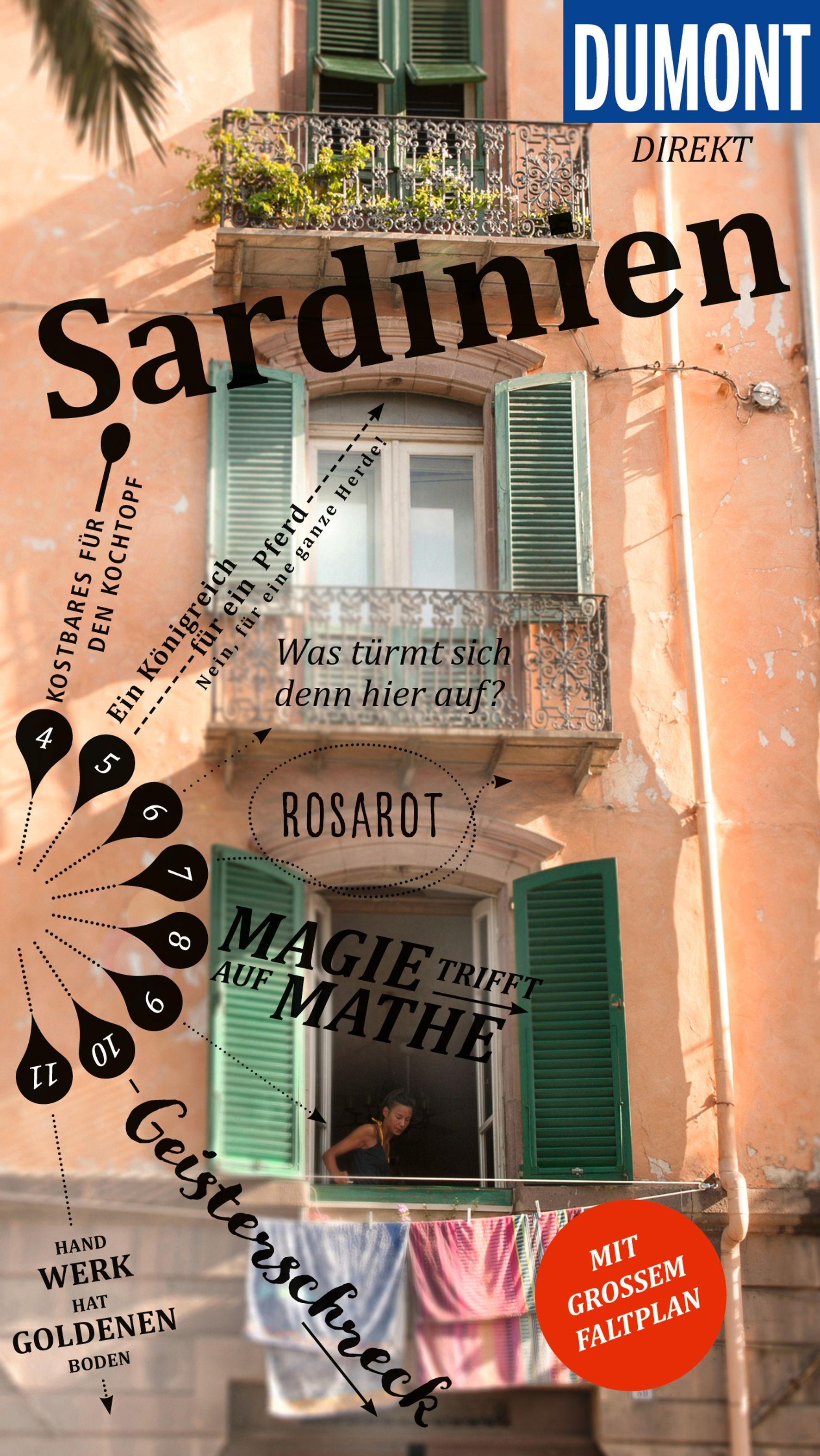 Vorderes Coverbild DUMONT direkt Reiseführer Sardinien