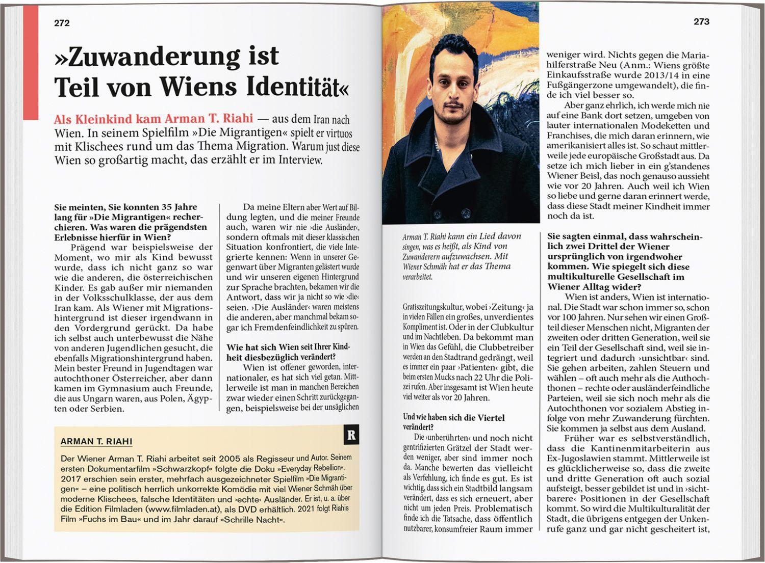 Beispielinhalt (Bild) DUMONT Reise-Taschenbuch Reiseführer Wien