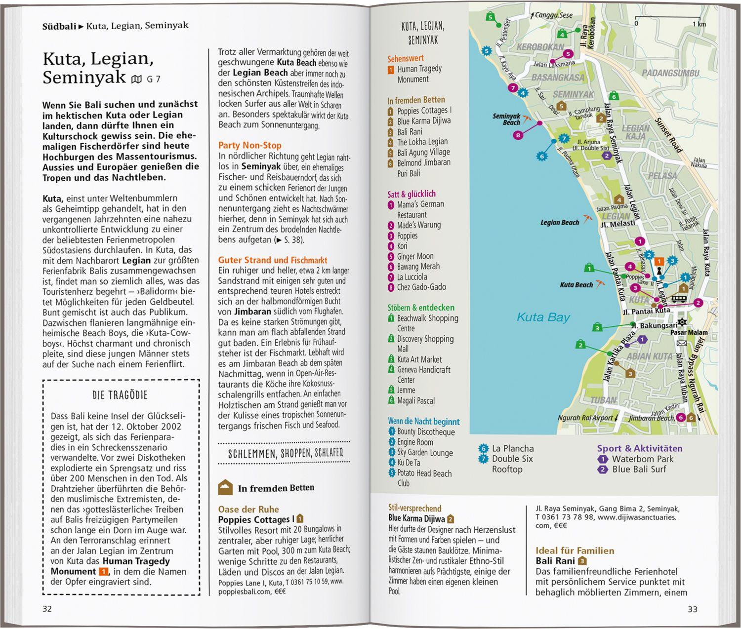 Beispielinhalt (Bild) DUMONT direkt Reiseführer Bali