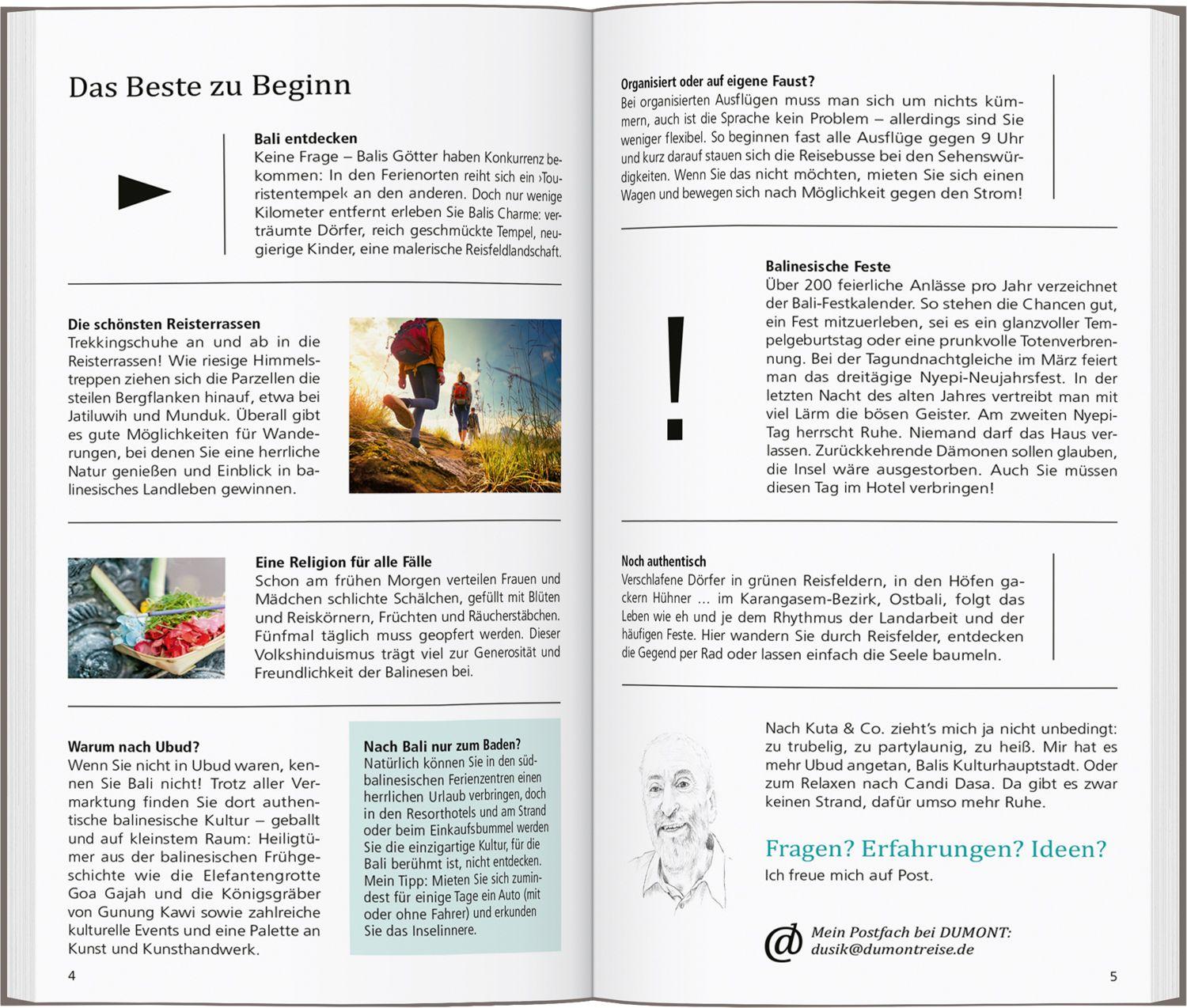 Beispielinhalt (Bild) DUMONT direkt Reiseführer Bali