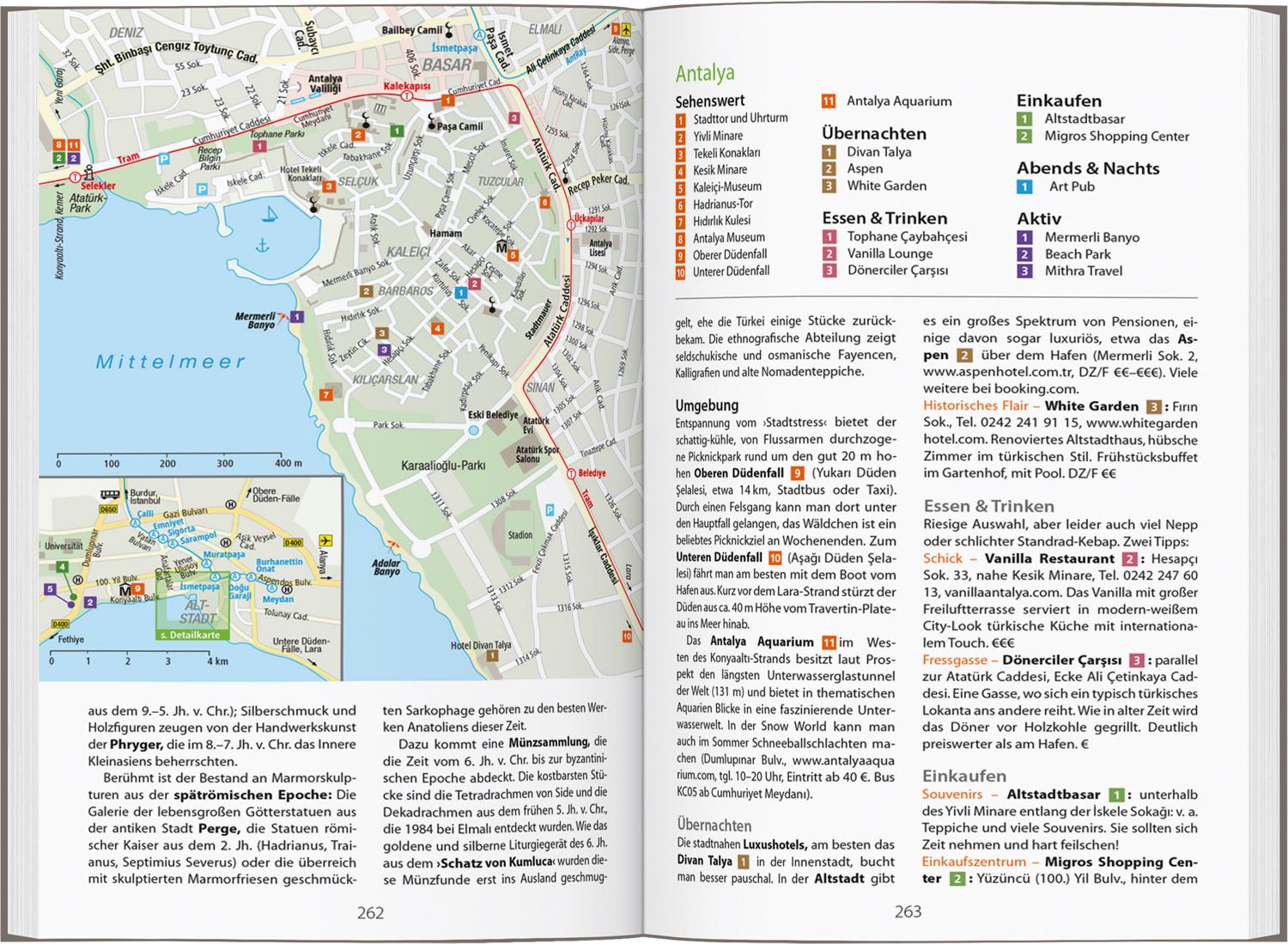 Beispielinhalt (Bild) DUMONT Reise-Handbuch Reiseführer Türkei, Westtürkei, Zentralanatolien