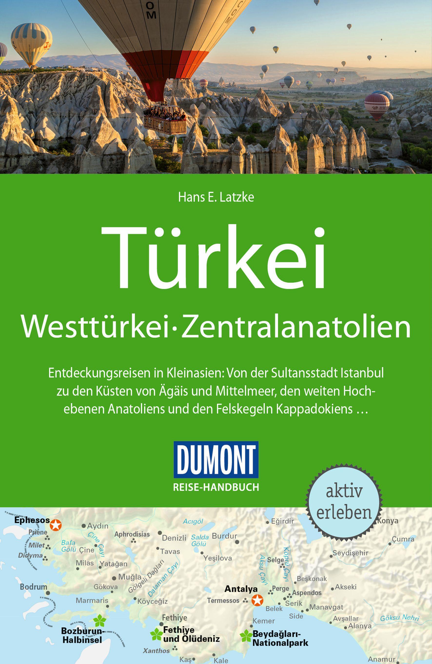 Vorderes Coverbild DUMONT Reise-Handbuch Reiseführer Türkei, Westtürkei, Zentralanatolien