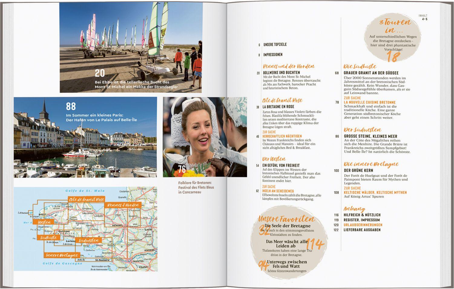 Beispielinhalt (Bild) DUMONT Bildatlas Bretagne
