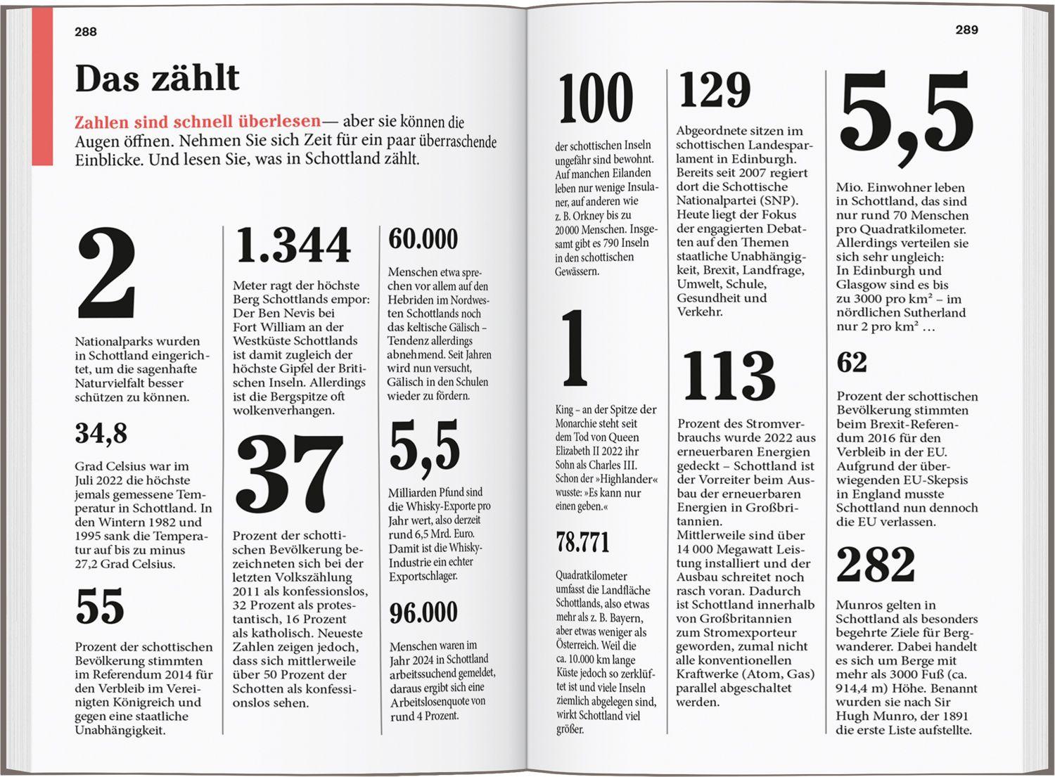 Beispielinhalt (Bild) DUMONT Reise-Taschenbuch Reiseführer Schottland