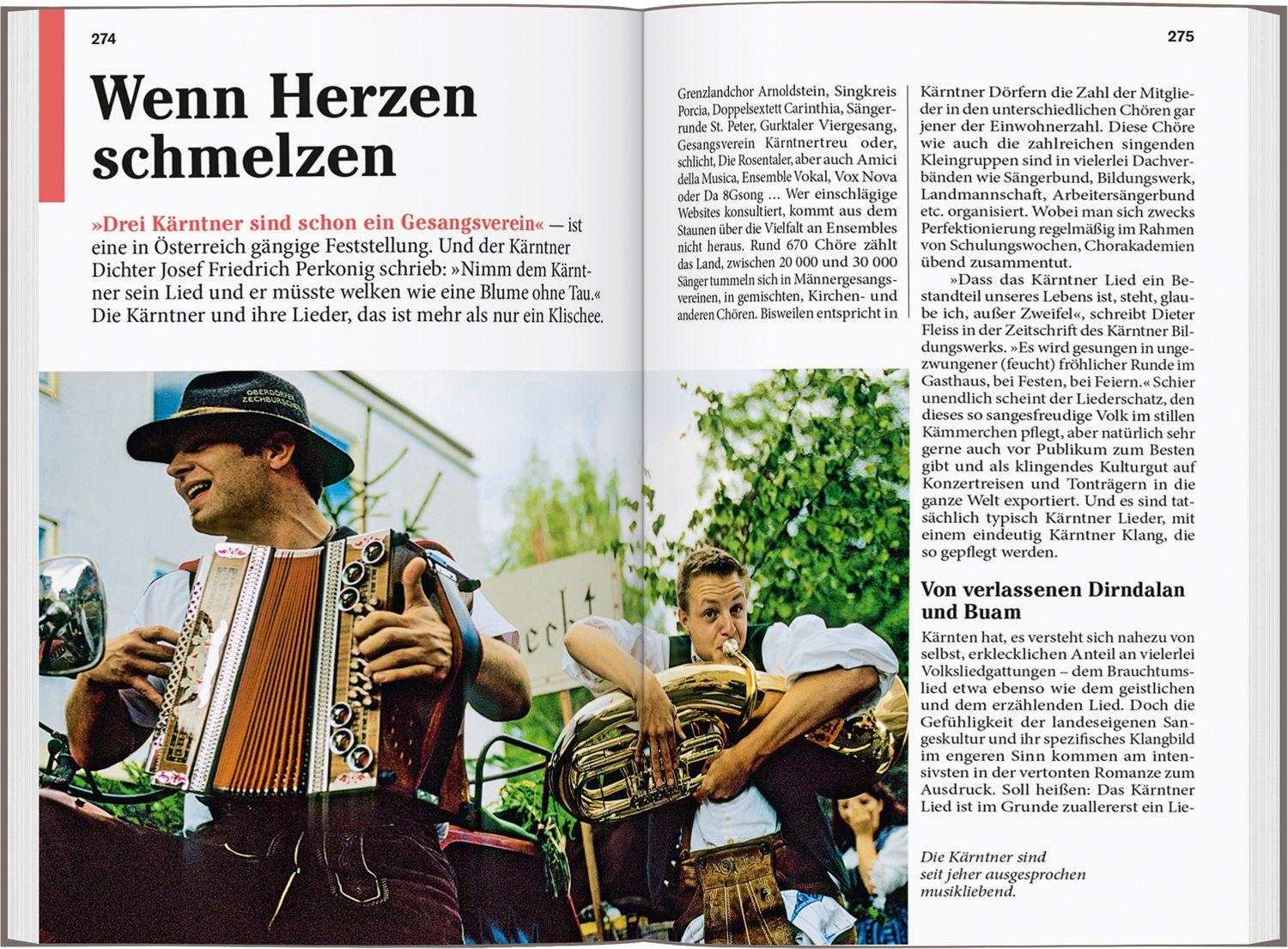 Beispielinhalt (Bild) DUMONT Reise-Taschenbuch Reiseführer Kärnten