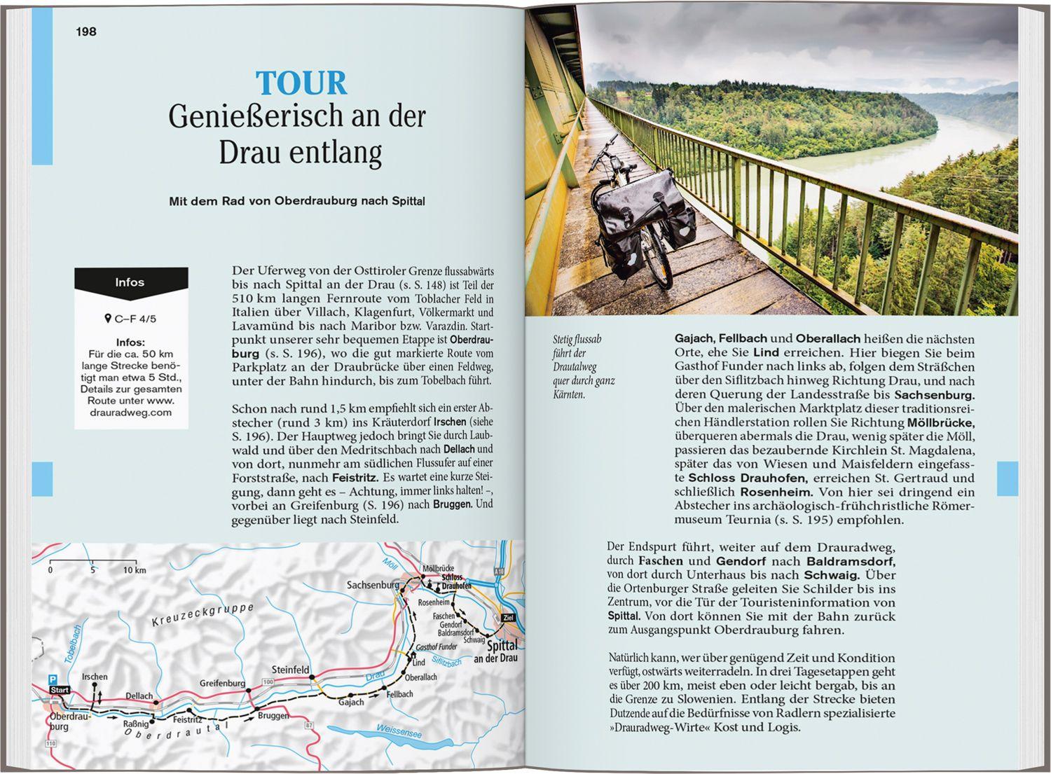 Beispielinhalt (Bild) DUMONT Reise-Taschenbuch Reiseführer Kärnten