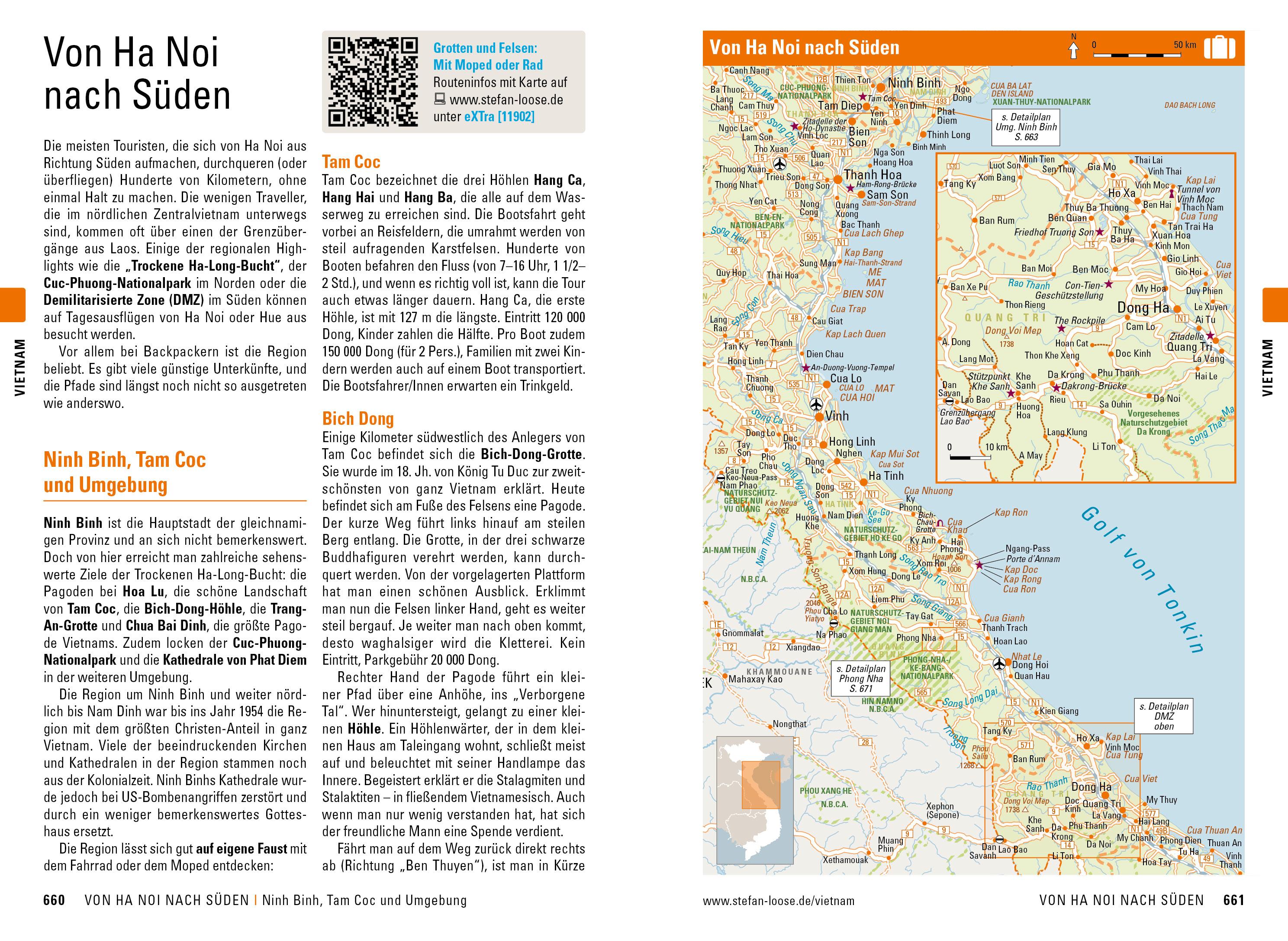 Beispielinhalt (Bild) Stefan Loose Reiseführer Südostasien, Die Mekong Region