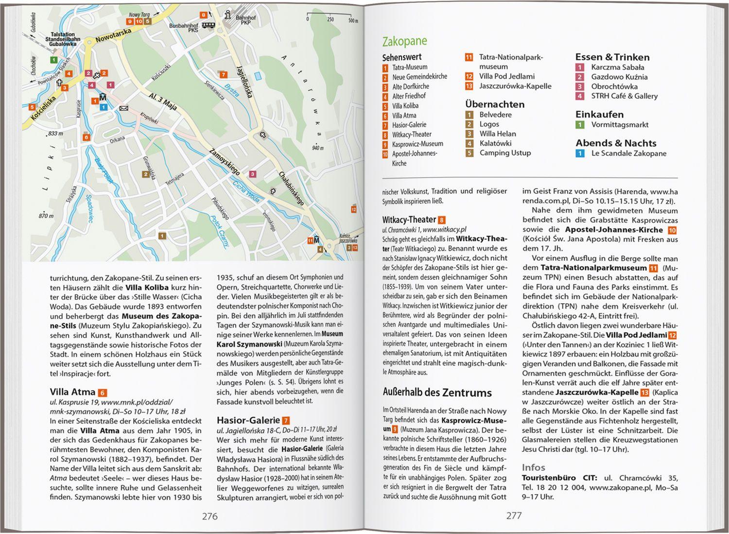 Beispielinhalt (Bild) DUMONT Reise-Handbuch Reiseführer Polen, Der Süden