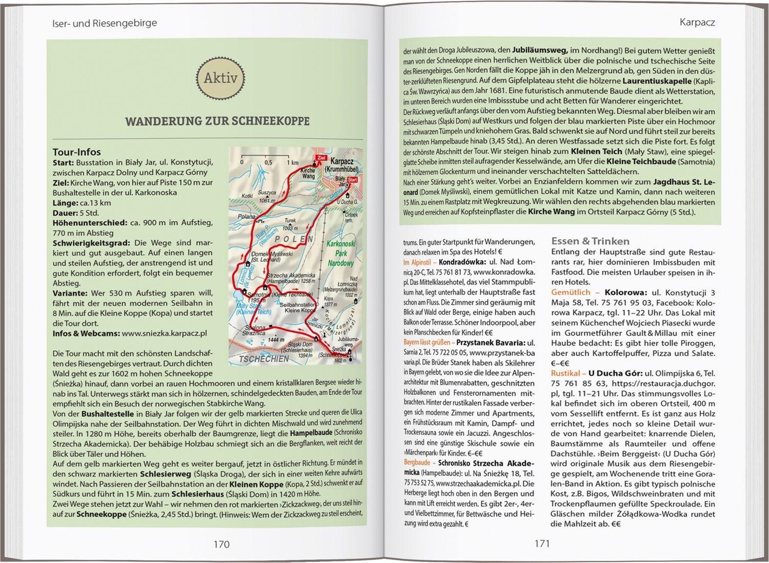 Beispielinhalt (Bild) DUMONT Reise-Handbuch Reiseführer Polen, Der Süden