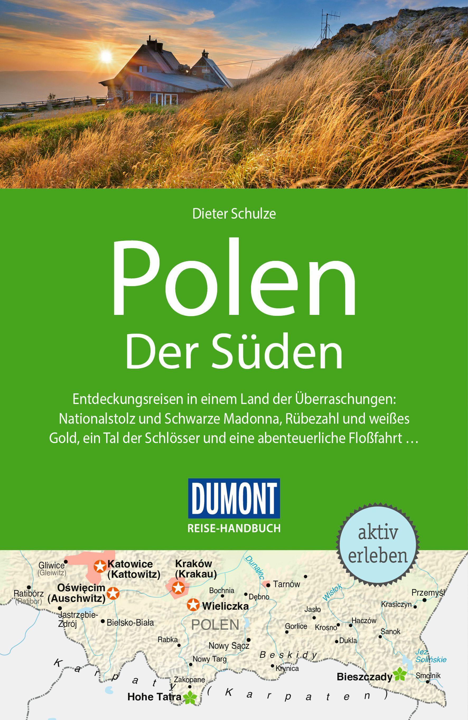 Vorderes Coverbild DUMONT Reise-Handbuch Reiseführer Polen, Der Süden
