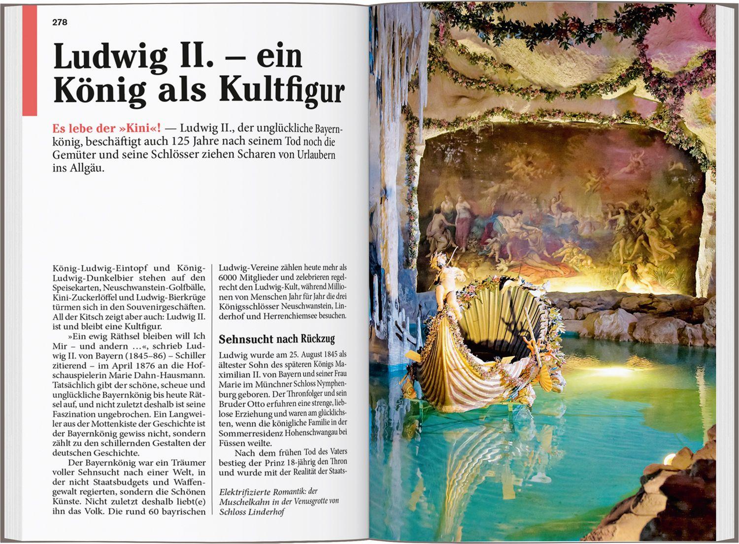 Beispielinhalt (Bild) DUMONT Reise-Taschenbuch Reiseführer Allgäu