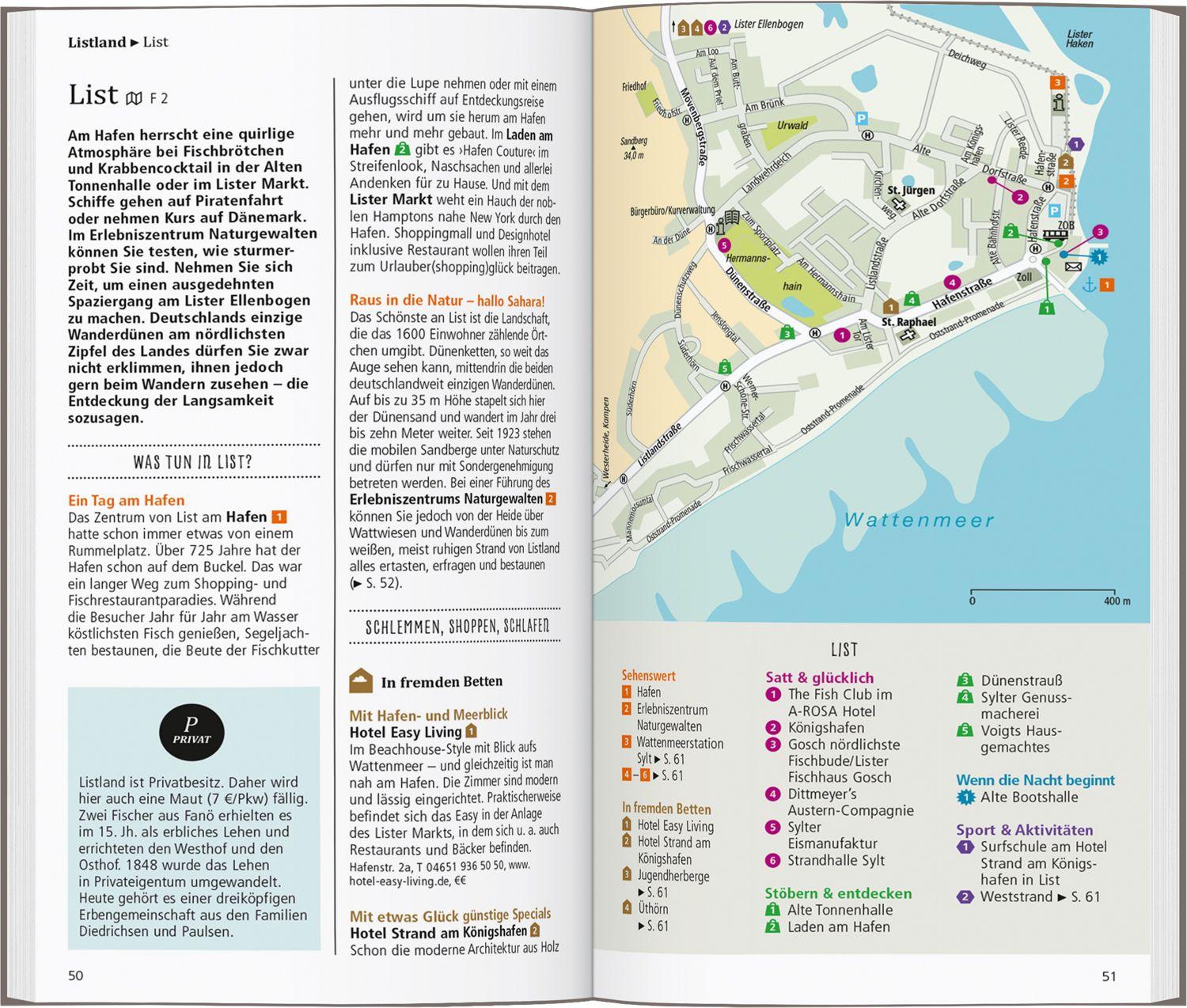 Beispielinhalt (Bild) DUMONT direkt Reiseführer Sylt