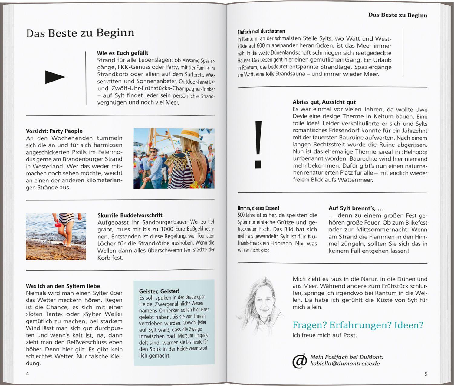 Beispielinhalt (Bild) DUMONT direkt Reiseführer Sylt