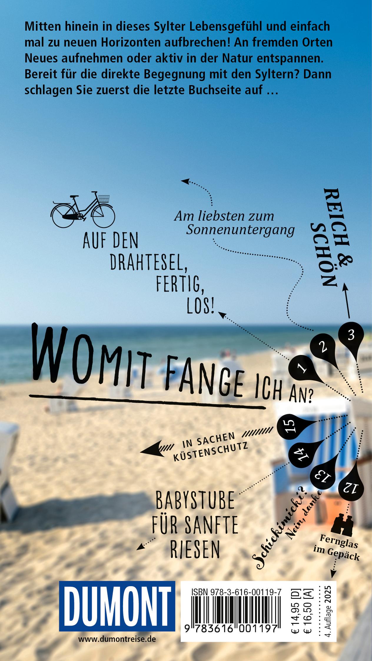 Rückseitencover DUMONT direkt Reiseführer Sylt