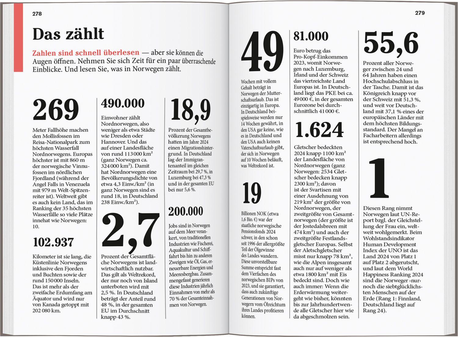 Beispielinhalt (Bild) DUMONT Reise-Taschenbuch Reiseführer Norwegen, Der Norden mit Trondheim und Lofoten