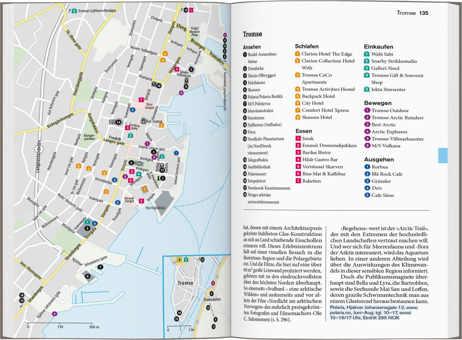 Beispielinhalt (Bild) DUMONT Reise-Taschenbuch Reiseführer Norwegen, Der Norden mit Trondheim und Lofoten
