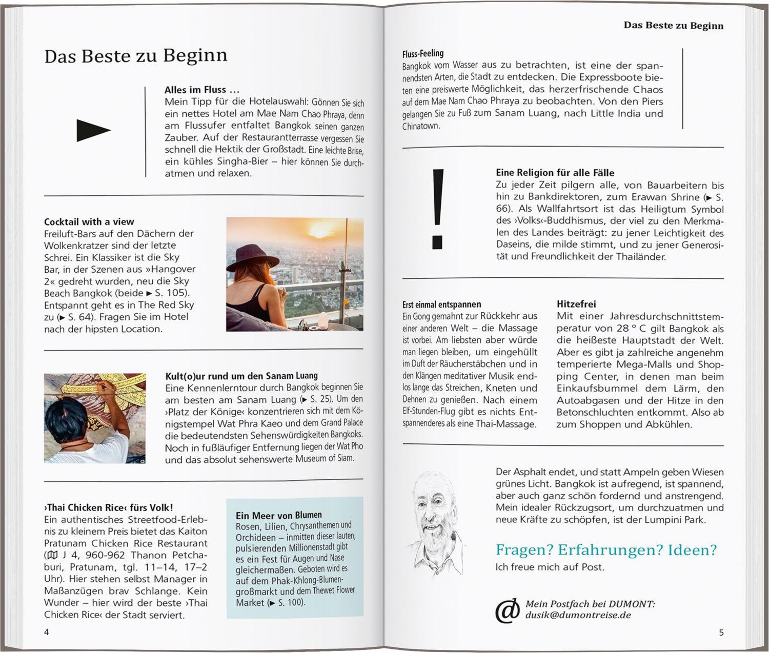 Beispielinhalt (Bild) DUMONT direkt Reiseführer Bangkok