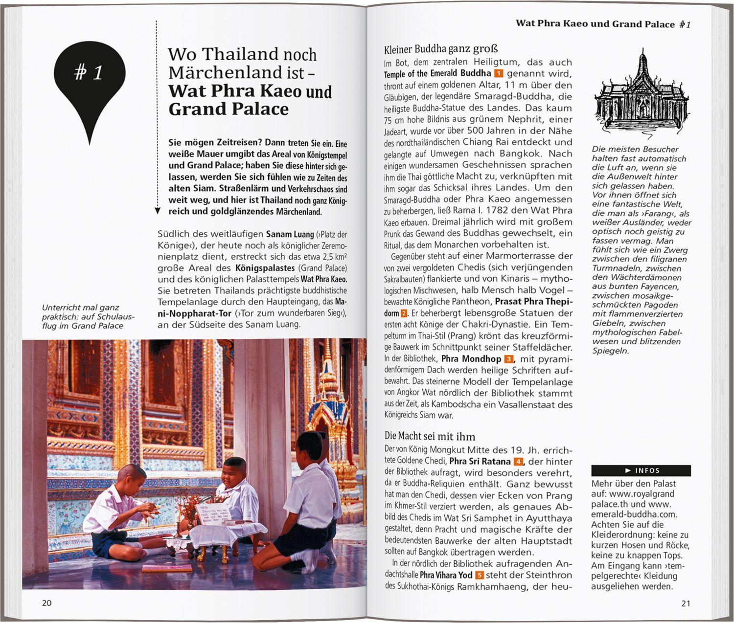 Beispielinhalt (Bild) DUMONT direkt Reiseführer Bangkok