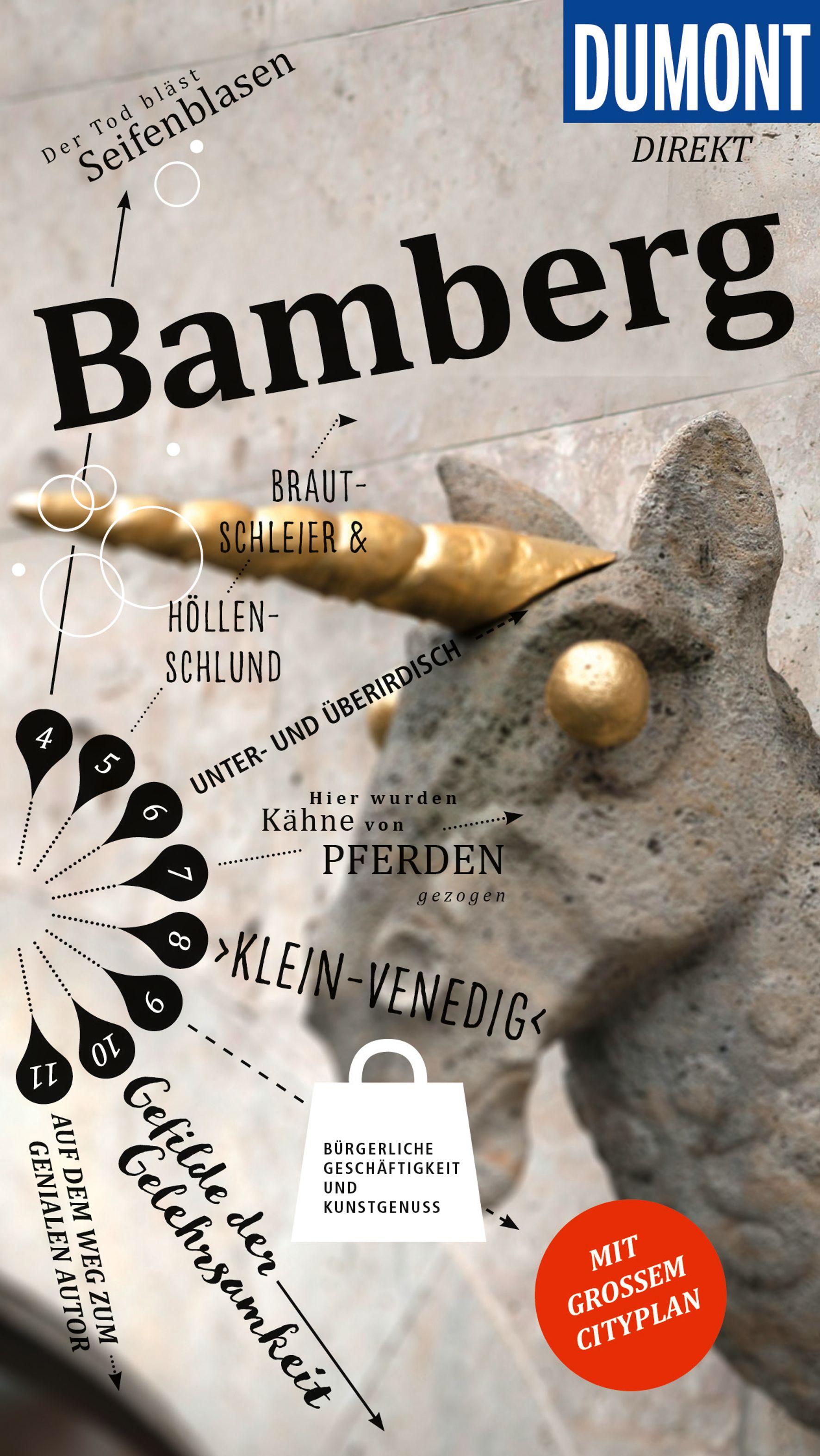 Vorderes Coverbild DUMONT direkt Reiseführer Bamberg
