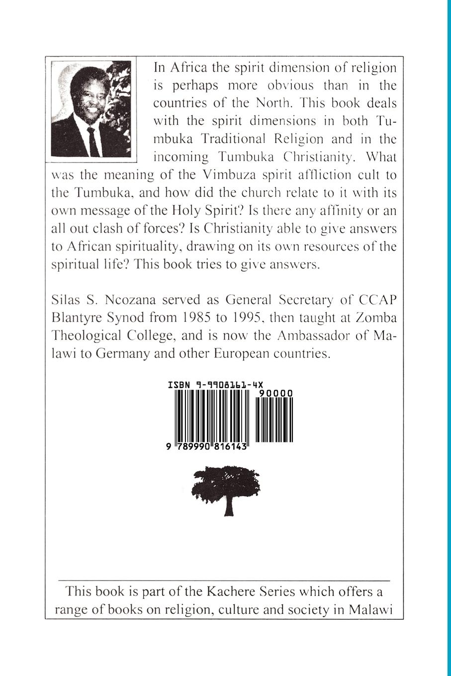 Rückseitencover The Spirit Dimension in African Christianity. A Pastoral Study among the Tumbuka People of Northern Malawi