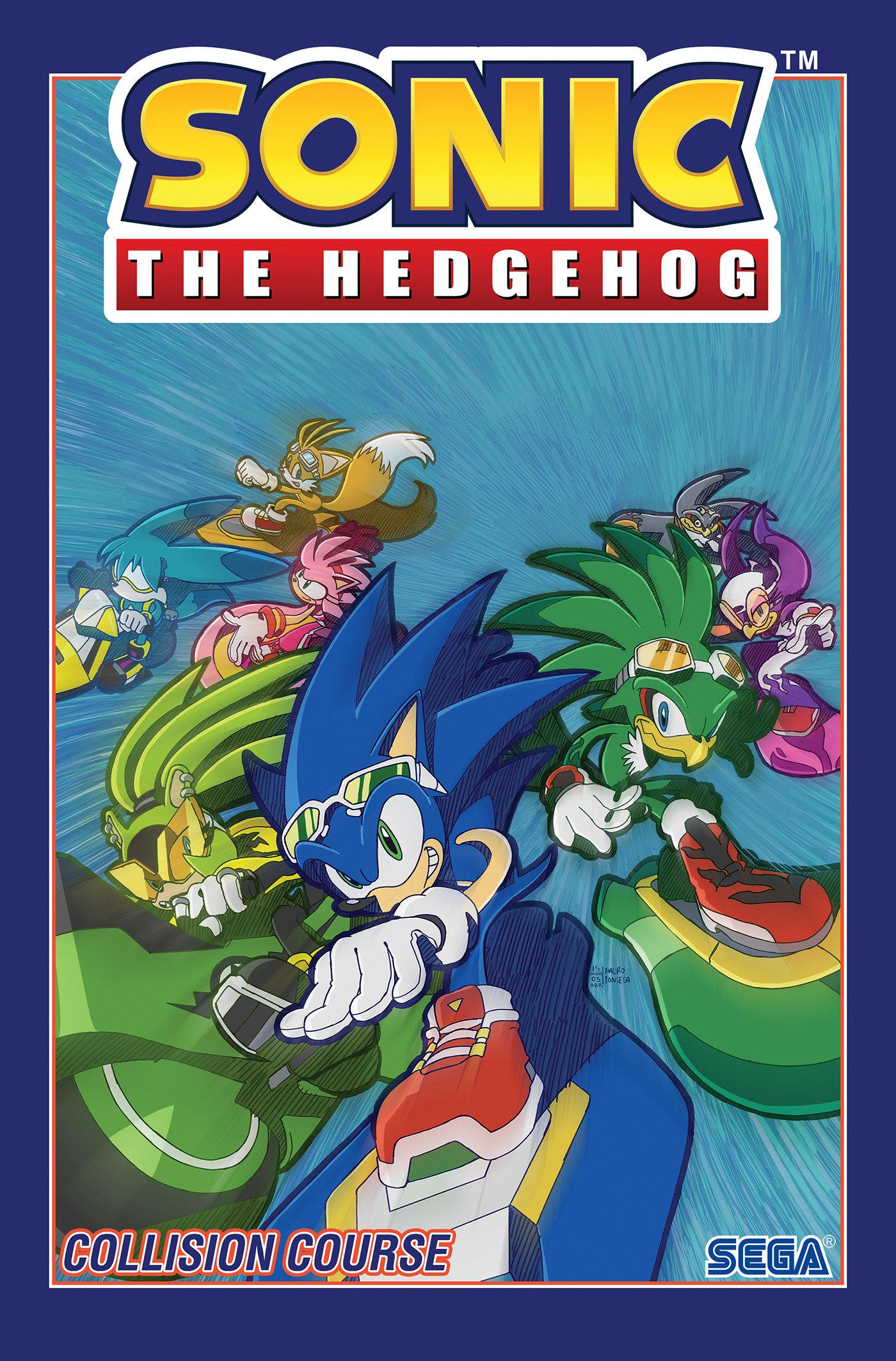 Vorderes Coverbild Sonic the Hedgehog, Vol. 19: Collision Course