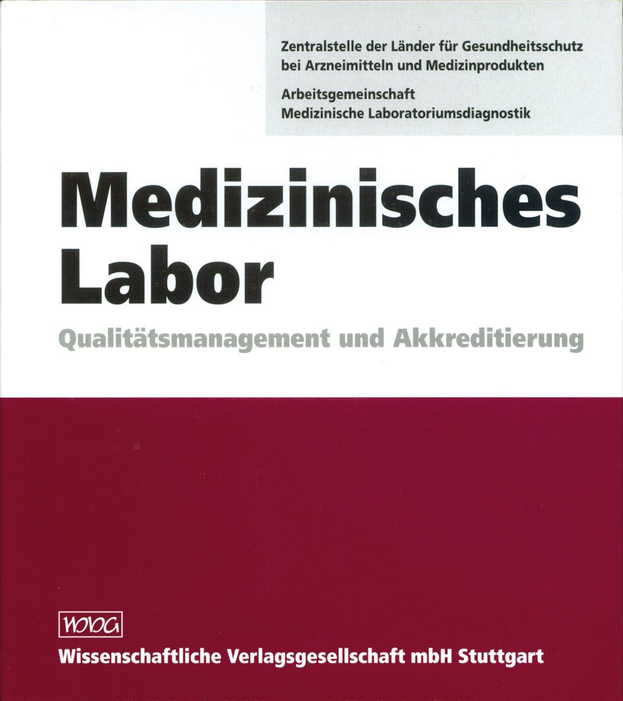 Vorderes Coverbild Medizinisches Labor. Grundwerk inkl. 1. Ergänzungslieferung