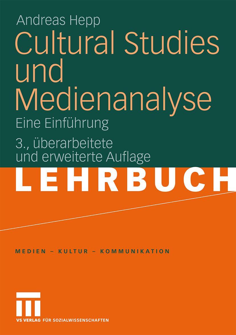 Vorderes Coverbild Cultural Studies und Medienanalyse