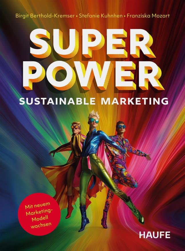 Vorderes Coverbild Superpower Sustainable Marketing