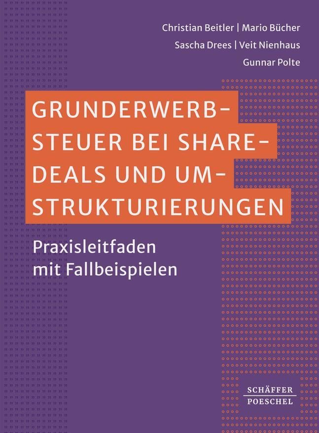 Vorderes Coverbild Grunderwerbsteuer bei Share-Deals und Umstrukturierungen