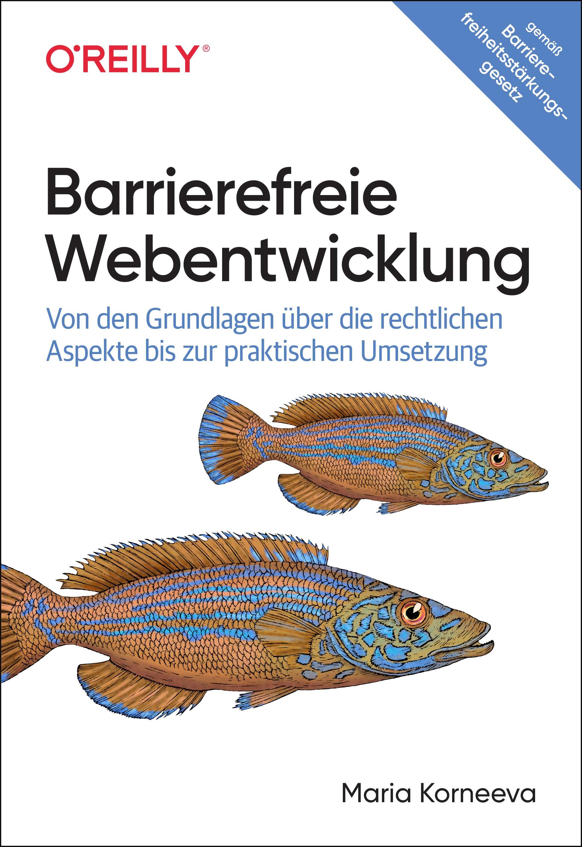 Vorderes Coverbild Barrierefreie Webentwicklung